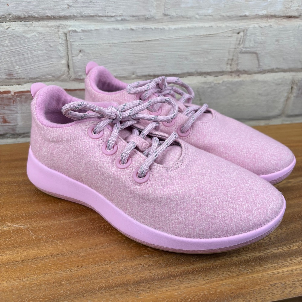 NWB Allbirds Wool Runner Mizzle Sneakers Size 7 Buoyant Pink Water Resistant